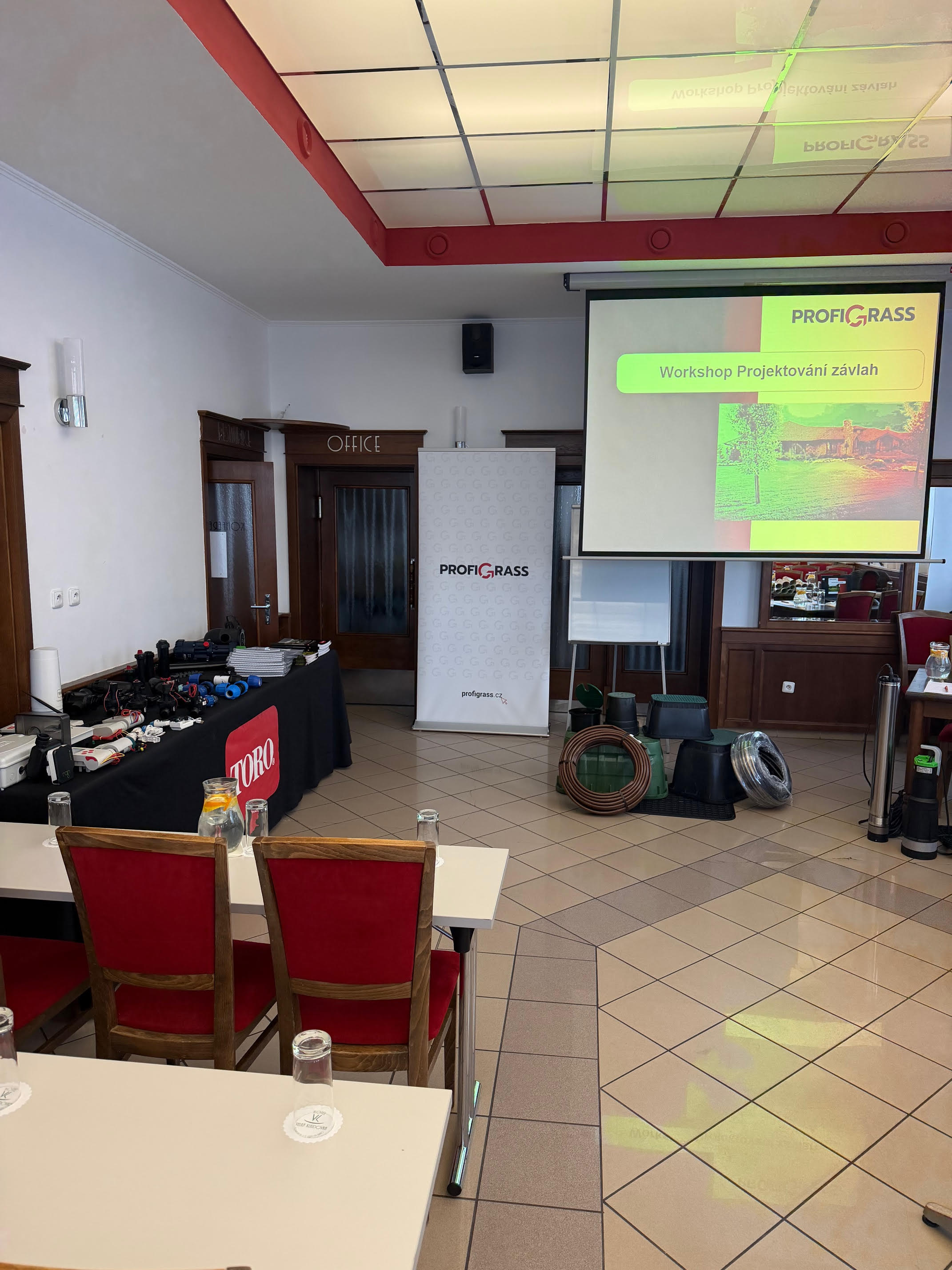 Průběh odborného semináře Profigrass